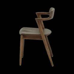 Stoelen|Ygo Stoel TEO Ash Wood Walnut