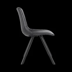 Stoelen|Ygo Stoel TILLY PU Zwart