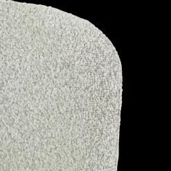 Stoelen|Ygo Stoel ZOEY Bouclé Lichtgrijs