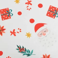 Tafellinnen & -Textiel|Ygo Tafelkleed OEKE 360 Wit/Rood/Groen