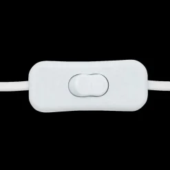 Decoratieve Accessoires|Kinderverlichting|Ygo Tafellamp BEERTJE Hout/Kap Boucle Wit