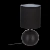 Tafellampen|Ygo Tafellamp BOULE Zwart/Kap Zwart