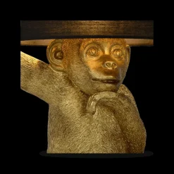 Tafellampen|Ygo Tafellamp CHIMP Goud/Kap Zwart