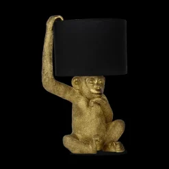 Tafellampen|Ygo Tafellamp CHIMP Goud/Kap Zwart
