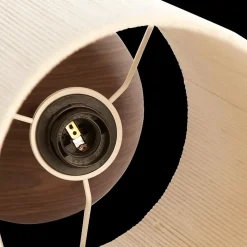 Tafellampen|Ygo Tafellamp DANIALO Bruin/Creme