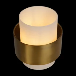 Tafellampen|Ygo Tafellamp FIRMIN Ø20 Messing