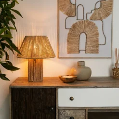 Tafellampen|Ygo Tafellamp HAVARIA Naturel