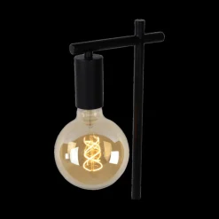 Tafellampen|Ygo Tafellamp LEANNE Zwart