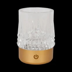 Tafellampen|Ygo Tafellamp LILI Ø8 S/3 Mat Goud