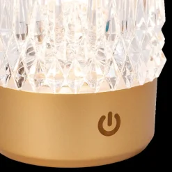 Tafellampen|Ygo Tafellamp LILI Ø8 S/3 Mat Goud