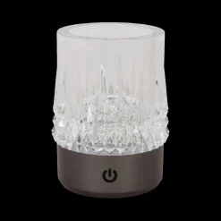 Tafellampen|Ygo Tafellamp LILI Ø8 S/3 Zwart Chroom