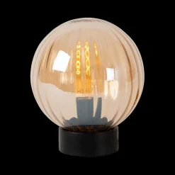 Tafellampen|Ygo Tafellamp MONSARAZ Glas Amber