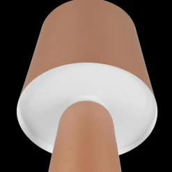 Tafellampen|Ygo Tafellamp NUBIAN Met. Coffee