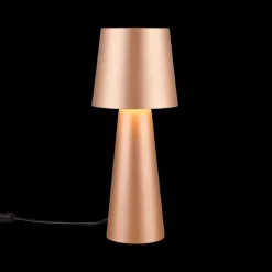 Tafellampen|Ygo Tafellamp NUBIAN Met. Coffee