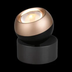 Tafellampen|Ygo Tafellamp ORBIT Zwart/Coffee