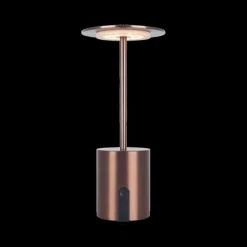 Tafellampen|Ygo Tafellamp POPPY Herlaadbaar Brons