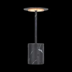 Tafellampen|Ygo Tafellamp POPPY Herlaadbaar Zwart