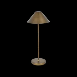 Tafellampen|Ygo Tafellamp QUTE Herlaadbaar Brons