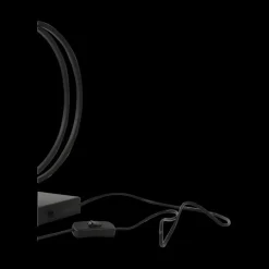 Tafellampen|Ygo Tafellamp RUDRA L Met. Zwart