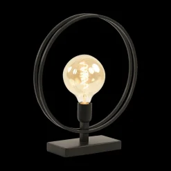 Tafellampen|Ygo Tafellamp RUDRA XL Met. Zwart