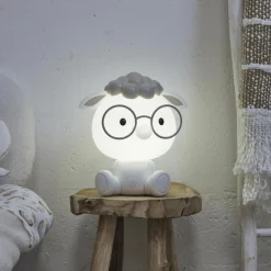 Decoratieve Accessoires|Kinderverlichting|Ygo Tafellamp SCHAAPPI Wit