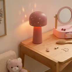 Decoratieve Accessoires|Kinderverlichting|Ygo Tafellamp STARLY Metaal Roze