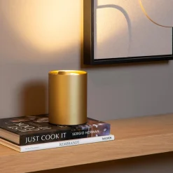 Tafellampen|Ygo Tafellamp TUBE Mat Goud