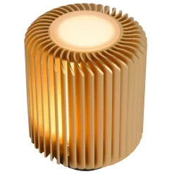 Tafellampen|Ygo Tafellamp TURBIN Mat Goud