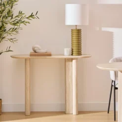 Tafellampen|Ygo Tafellamp VIKUS Keramiek Kaki