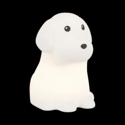 Decoratieve Accessoires|Kinderverlichting|Ygo Tafellamp WALDY Hond Wit