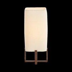 Tafellampen|Ygo Tafellamp WYN Houtprint/Crème