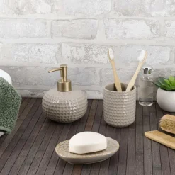 Wastafelaccessoires|Ygo Tandenborstelhouder ECAILLE Beige