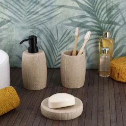 Wastafelaccessoires|Ygo Tandenborstelhouder FULLIA Beige