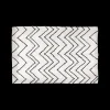 Tapijten|Ygo Tapijt TUFFTE Katoen 120 Zigzag Nat/Zw