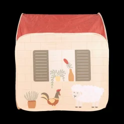 Tapijten | Meubels|Ygo Tent HUIZIE Rood/Beige