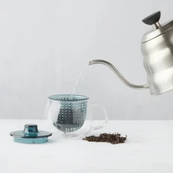 Servies|Koffie & Thee|Ygo Theemok BOTOTHE Glas M/Filter Groen