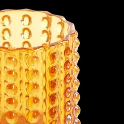 Woondecoratie|Ygo TL-Houder BUBLINA Glas Oranje