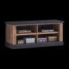 Tv-Meubelen|Ygo Tv-Meubel KAMIEL Industrial Oak/Rand Zwart