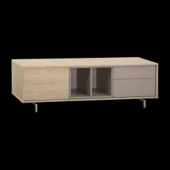 Tv-Meubelen|Ygo Tv-Meubel PUERTO B160 Misty Oak