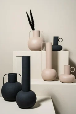 Woondecoratie|Ygo Vaas BELKAR Met. Beige S