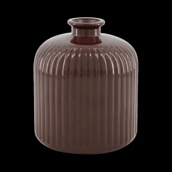 Woondecoratie|Ygo Vaas BORSIOL L Recycl. Glas Bruin