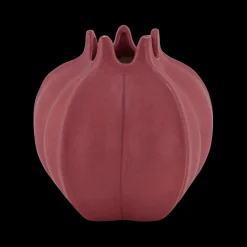 Woondecoratie|Ygo Vaas CORLIZ Laag XL Ker. Framboos