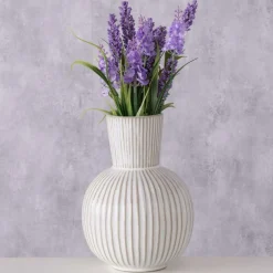 Woondecoratie|Ygo Vaas DEBORA Ker. Wit XL