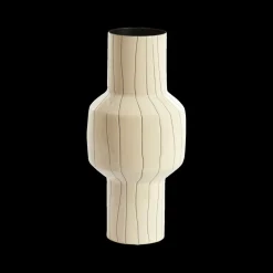 Woondecoratie|Ygo Vaas SENUMA L Wit/Zwart