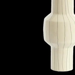 Woondecoratie|Ygo Vaas SENUMA L Wit/Zwart