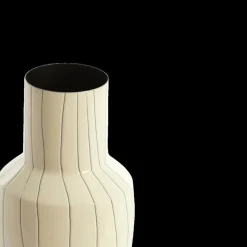 Woondecoratie|Ygo Vaas SENUMA L Wit/Zwart