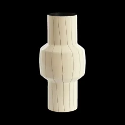 Woondecoratie|Ygo Vaas SENUMA XL Wit/Zwart