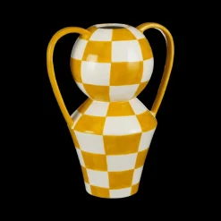 Woondecoratie|Ygo Vaas STRAS Dambord Geel