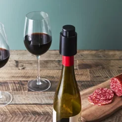 Aperitief & Wijn|Ygo Vacuümstop CAVISTE Datum Zwart