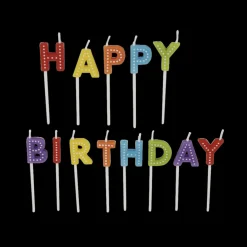 Woondecoratie|Ygo Verjaardagskaarsjes HAPPY BIRTHDAY